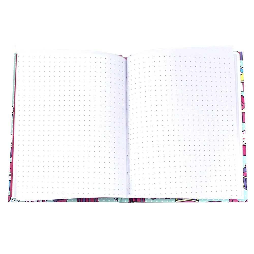 Powell Creative Products Ltd – wholesale Notebook – A6 Hardback Notebooks Pocket Size Mini Journal Dotted Pages1