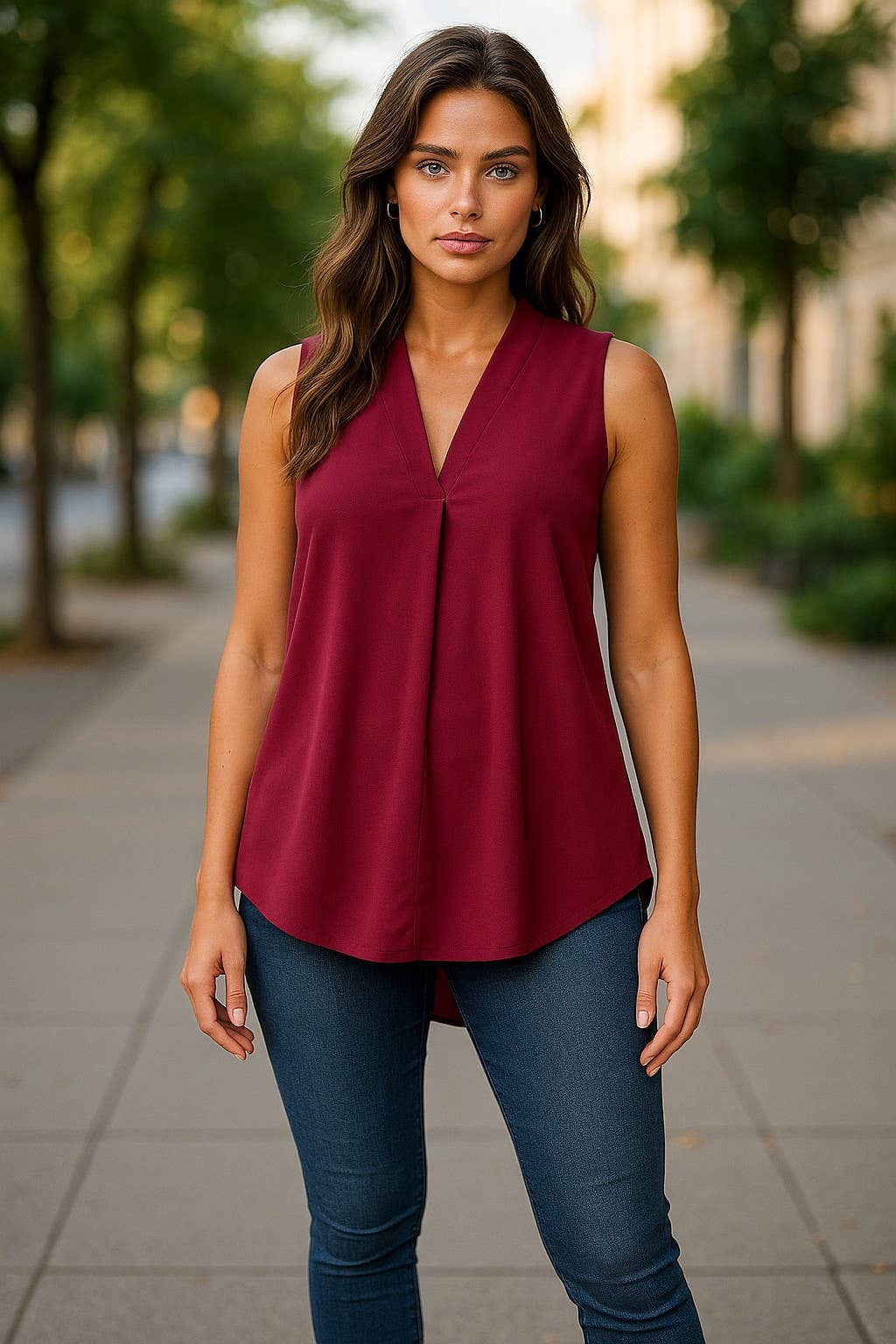 A Woman we Love - Wholesale Button Down Shirt - Women's - Pack of 20 Spring-Summer Blouses – Ultra-Lightweight Fabric 3