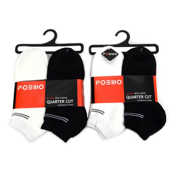 Selini New York - Wholesale Socks - Men's - 6 Pairs Pack  Men's Athletic Cushion Socks1