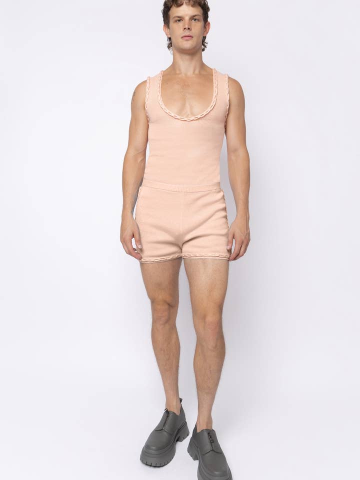 Kedjelänksstickad väst för wholesale av FANG