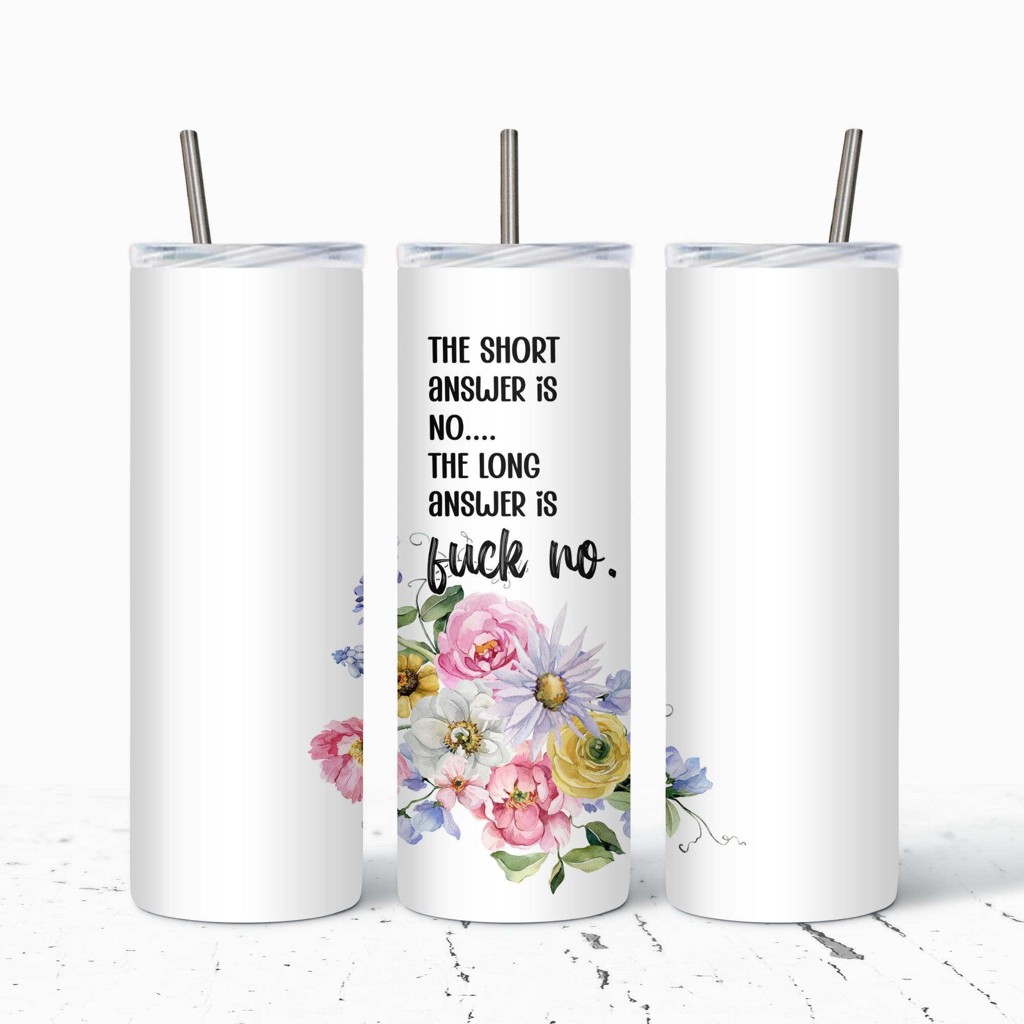 The Pretty Things - Wholesale Coffee Mug - The Short Answer Is No The Long Answer Is Fuck No1