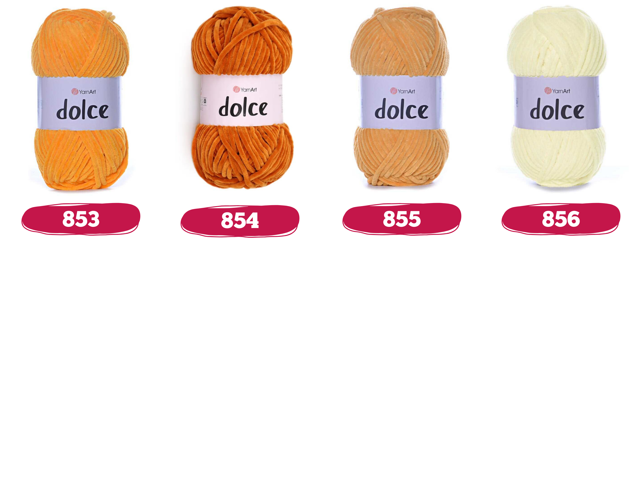 Craftsyarn - Wholesale Yarn - YarnArt Dolce, Velvet Yarn, Knitting and Amigurumi Yarn7