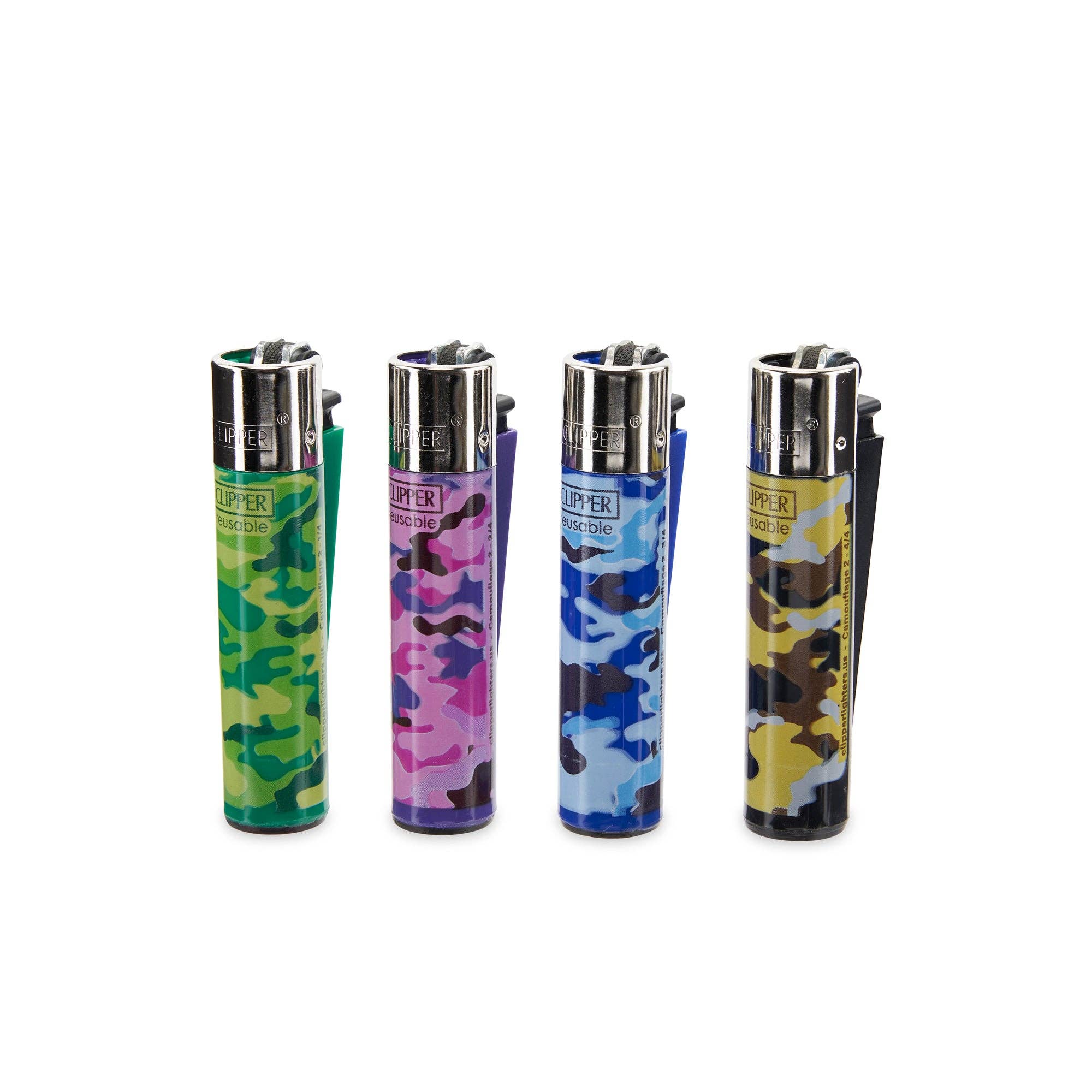 Cannatron - Wholesale Lighter - Clipper Lighter 48ct POP Counter Display – Camouflage1