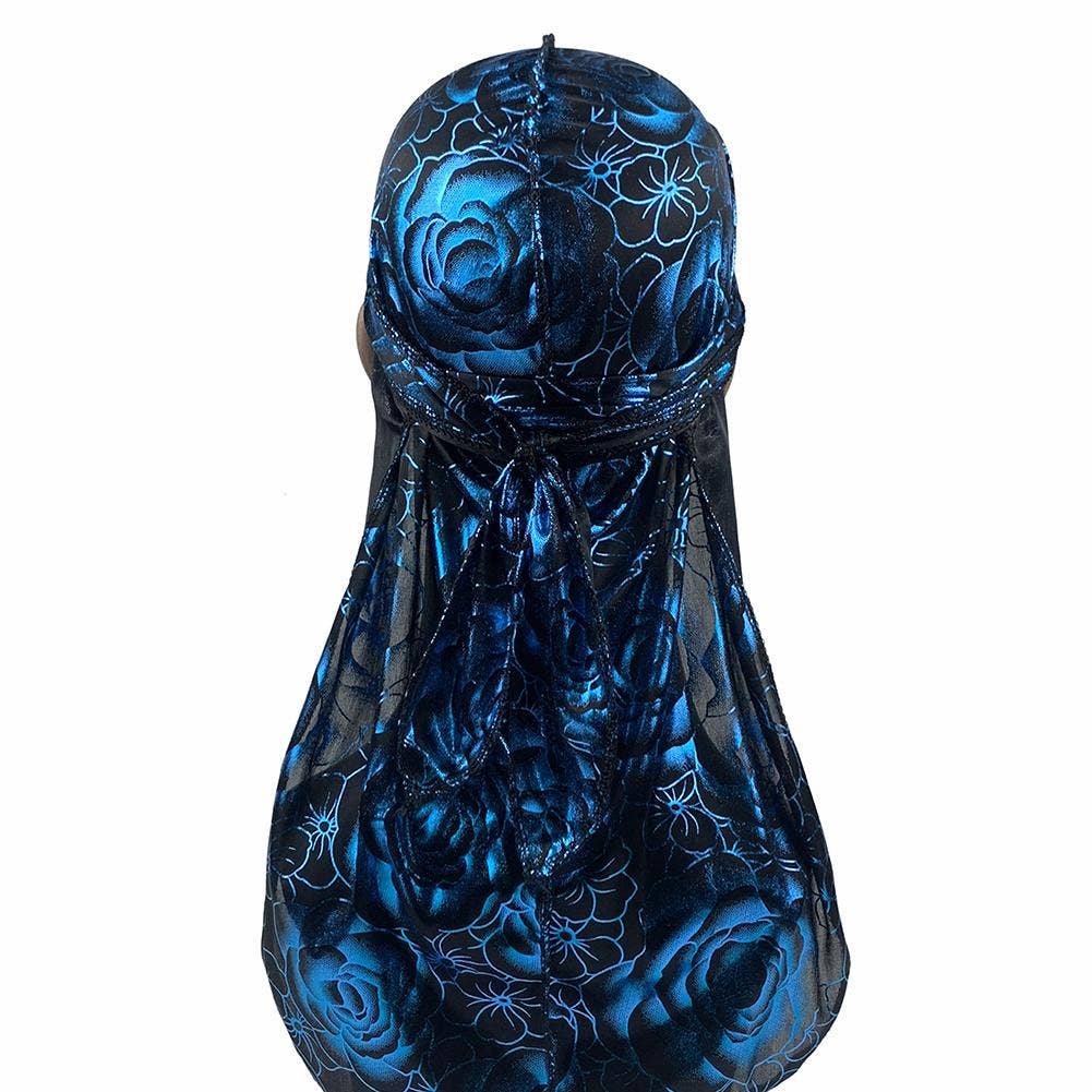 Taelor Boutique - Vente Serviettes à cheveux - Silky Durag à imprimé rose clair0