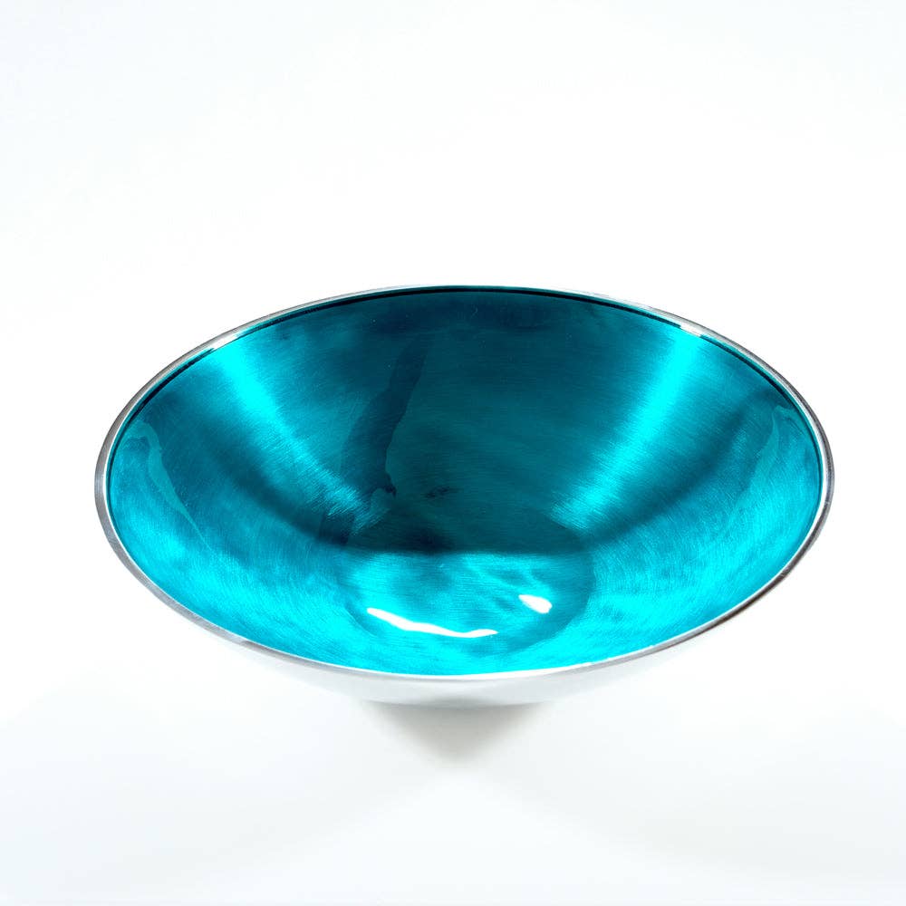 Tilnar Art - Wholesale Decorative Plate/Dish/Bowl - Aqua Round Bowl Large 34 cm1