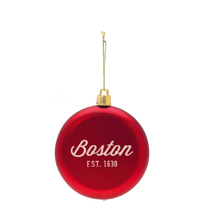 Boston Established Ornament for wholesale by My City Gear