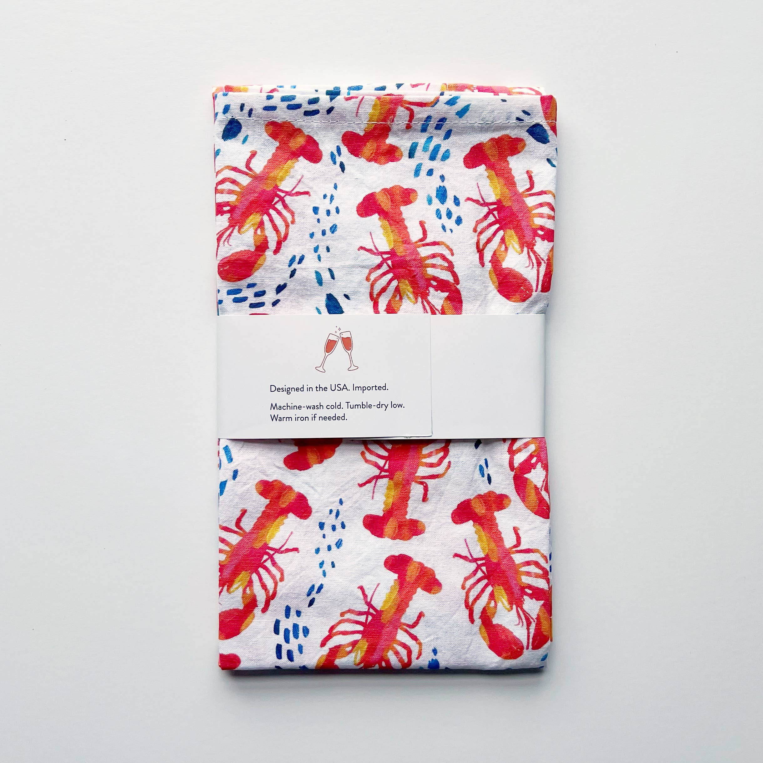 Gert & Co - Wholesale Tea Towel - Lobster Kitchen Towel | Coastal Tea Towel6