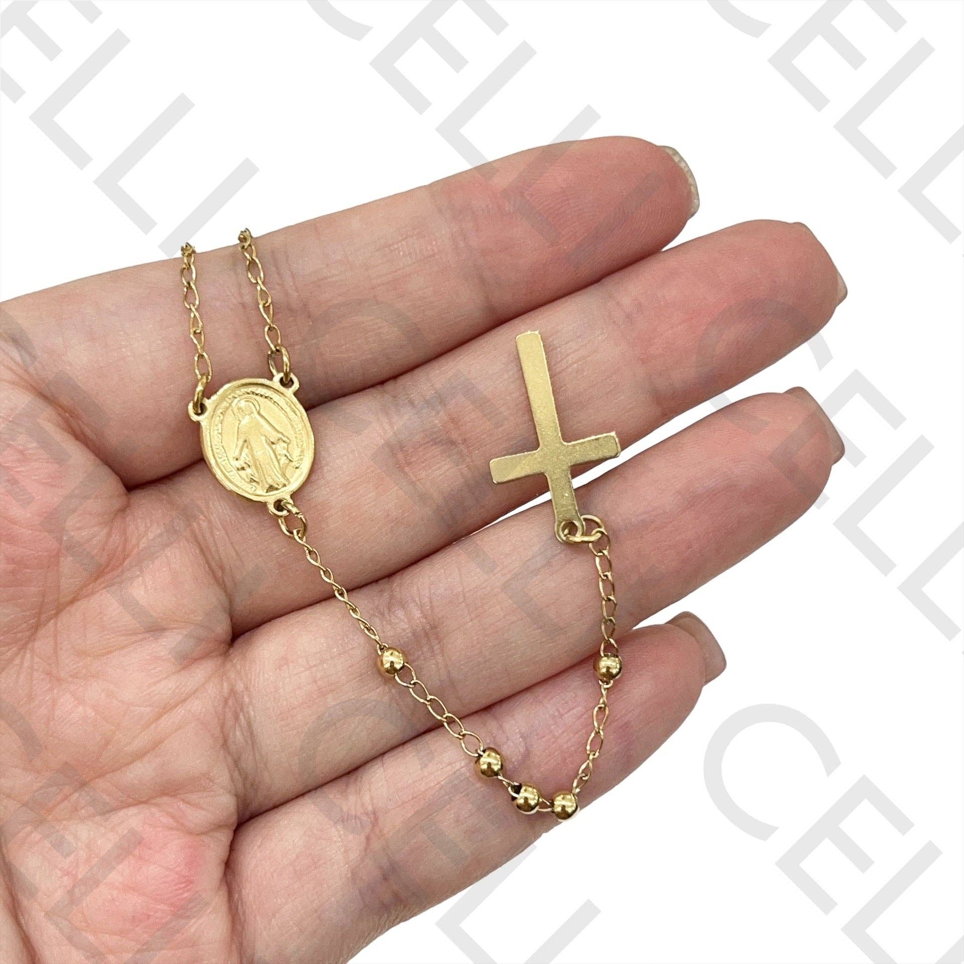 Celli Biju - Vente Colliers plastrons - Collier en acier - chapelet3