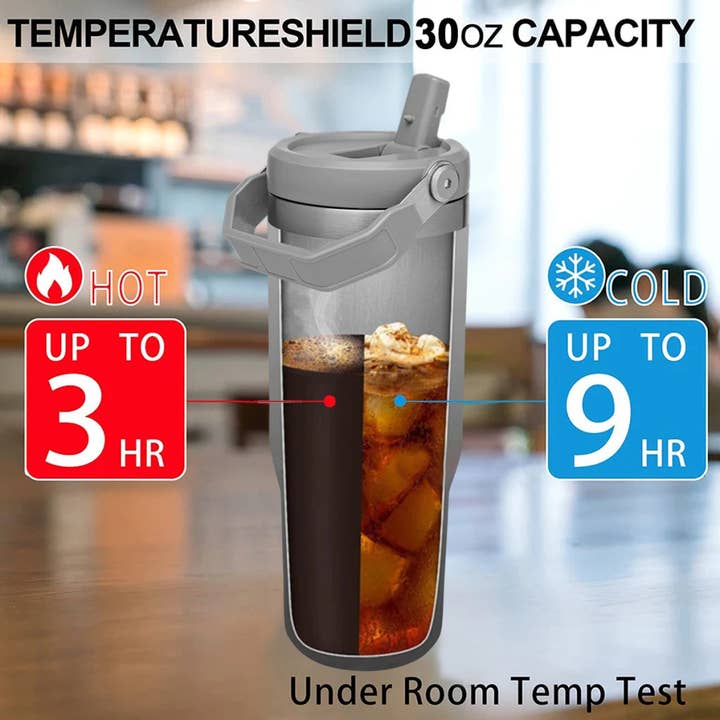 VIBELINK - Wholesale Insulated Mug/Tumbler - Harry Potter 30 oz Portable Car Cup Stainless Steel Insulated Tumblers Travel