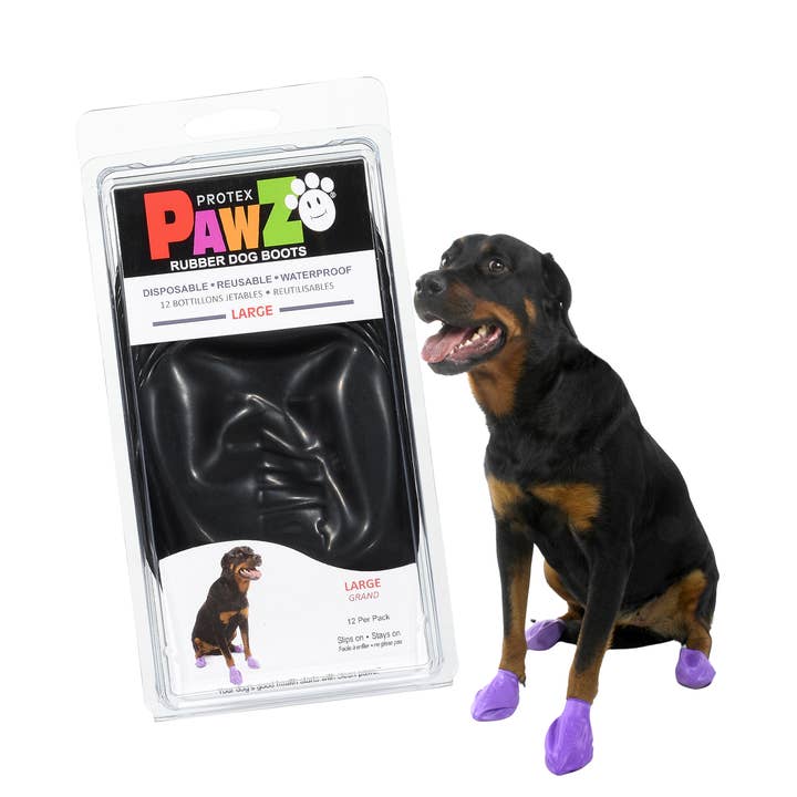 Downtown Pet Supply - Wholesale Pet Paw Protection - PawZ Rubber Dog Boots, 12 Boots49