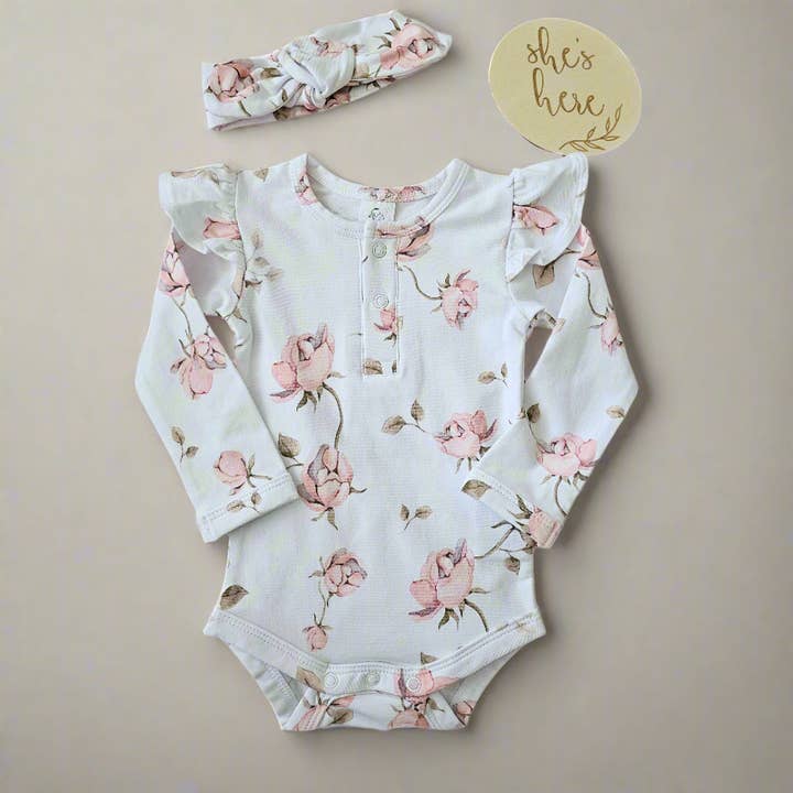 Posy Bodystocking - Langærmet for engroshandel hos Minky Myles