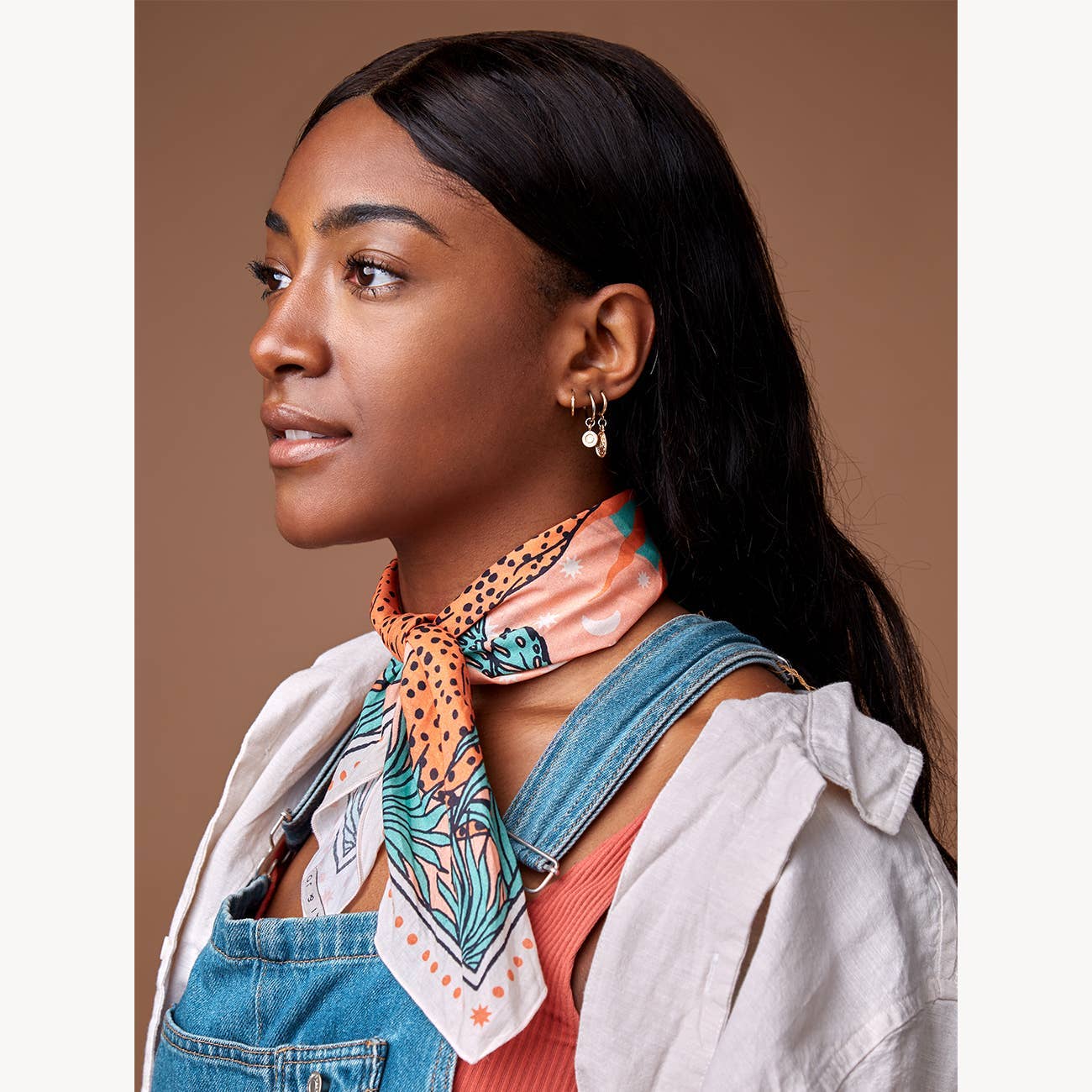 cai & jo USA - Wholesale Bandana - Women's - The Panthera Bandana2