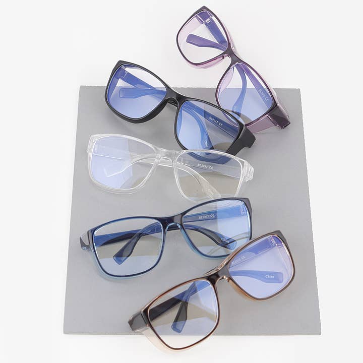 Gafas de sol rectangulares cubiertas para venta al por mayor de 3AM BY H&D ACCESSORIES