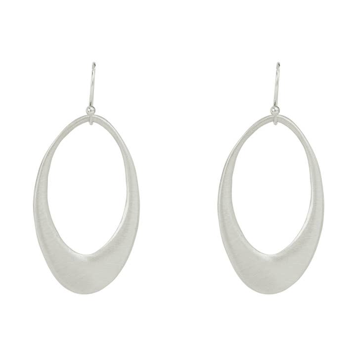 large open oval earrings for wholesale by Philippa Roberts