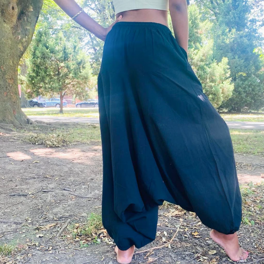 Karma Nepal Crafts - Wholesale Pants - Women's - Handmade Cotton Unisex Harem Yoga Pants8