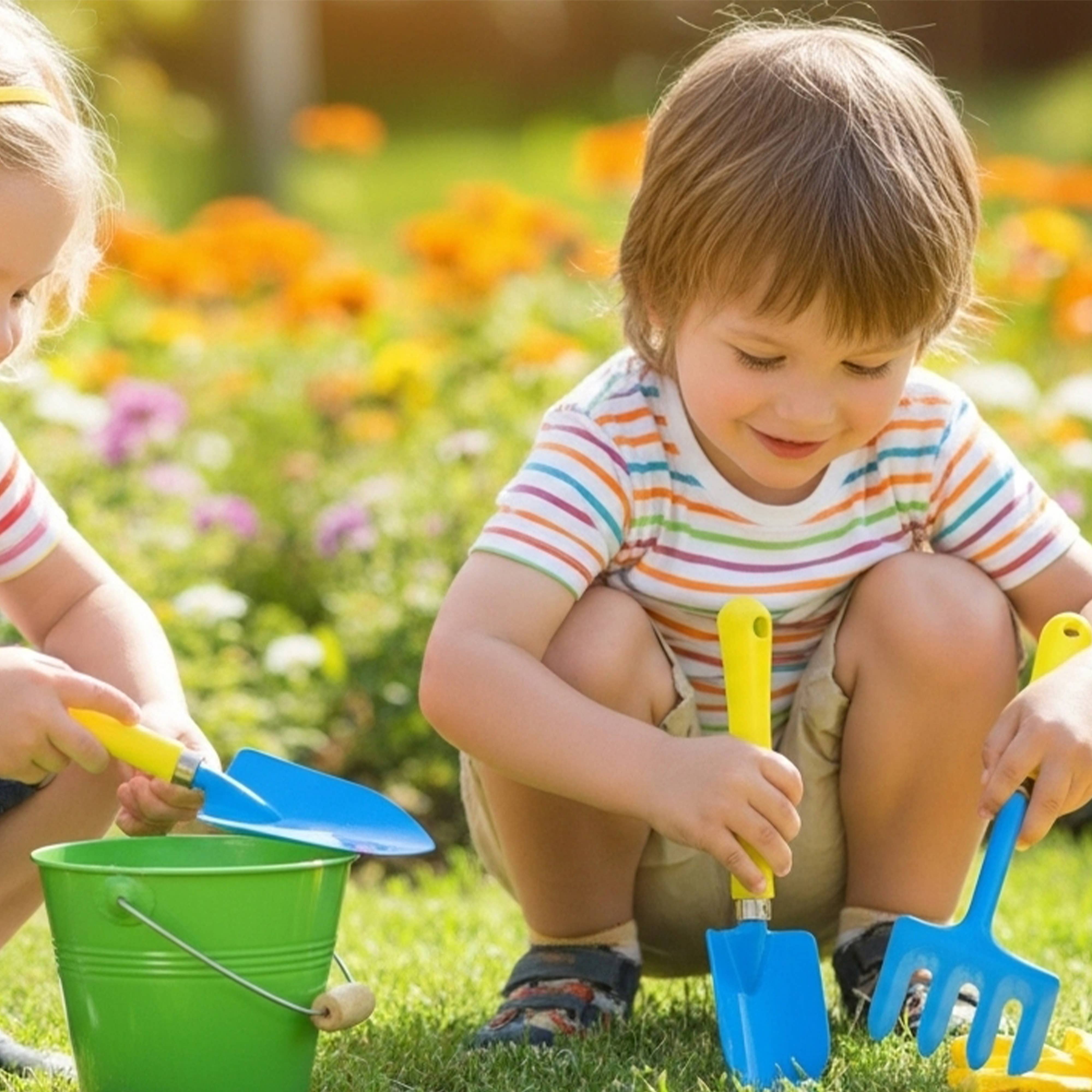 G & F Products - Vente Lot de jouets – enfant - Seau d'eau pour enfants avec outils de jardin14