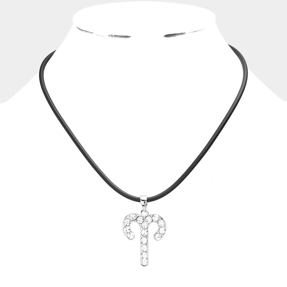 Sensibling Corp. - Wholesale Pendant/Charm Necklace - Stone Embellished Zodiac Pendant Necklace21