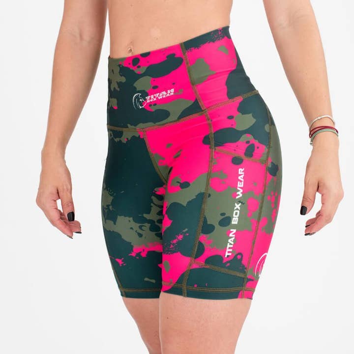 Xtamina 6-Zoll-Strumpfhose mit hoher Taille und Shorts @1 für den Großhandel von Titan Box Wear