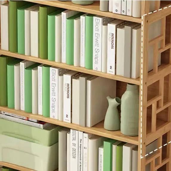 everythingbamboo - Wholesale Bookcase - Bamboo Bookshelf Bookcase Book Shelf Home Office Stylish Solid Storage Simple Natural BBC048