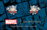 Short Story – wholesale Stud/post earrings – Marvel Epoxy Earring Thor0