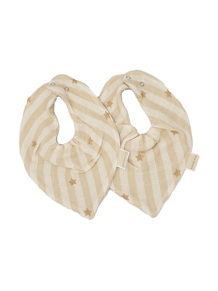 Set van 2 bandana slabbetjes - MAEL voor wholesale door Milinane