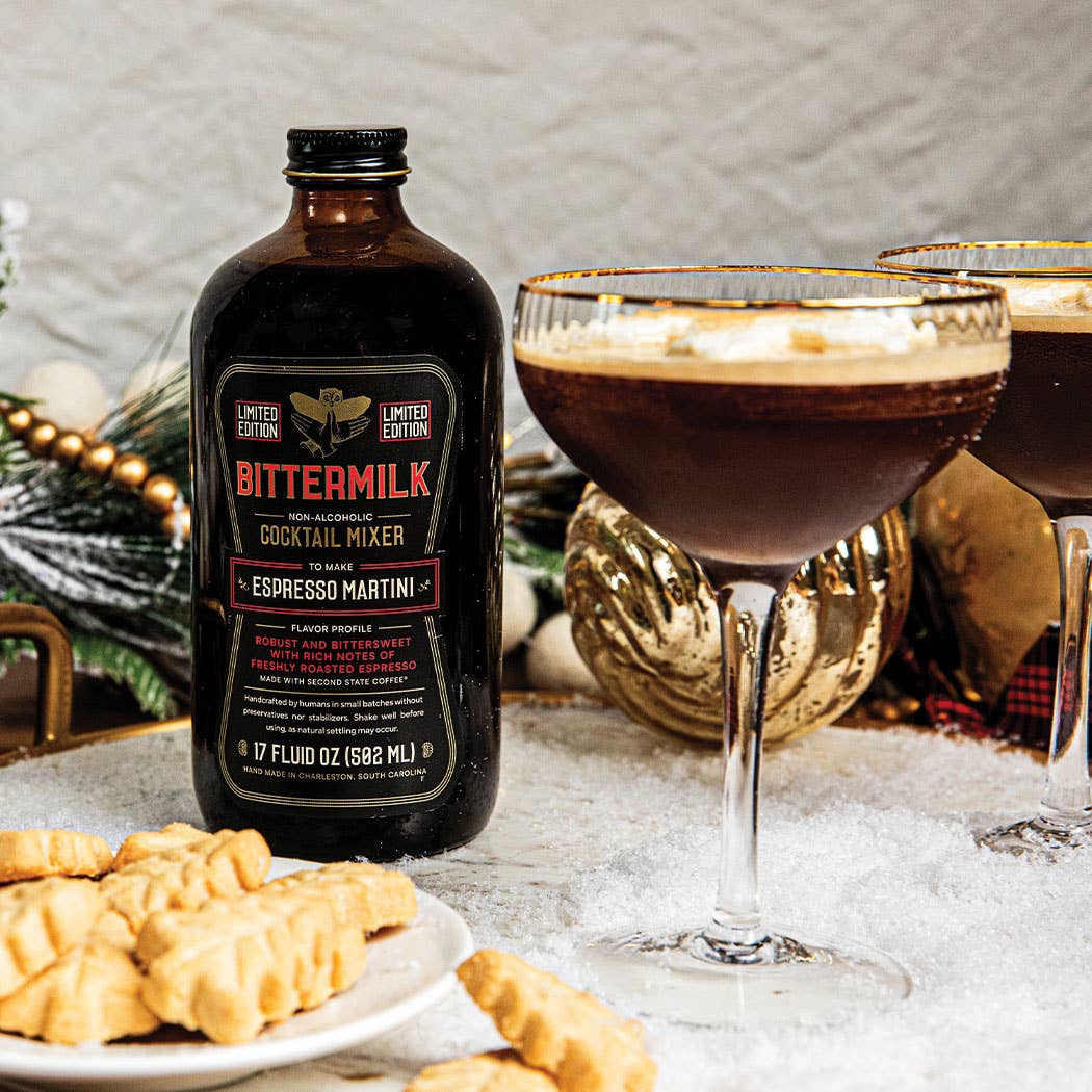 Bittermilk Bottling Co. – wholesale Cocktail mix/syrup – Espresso Martini cocktail mixer4