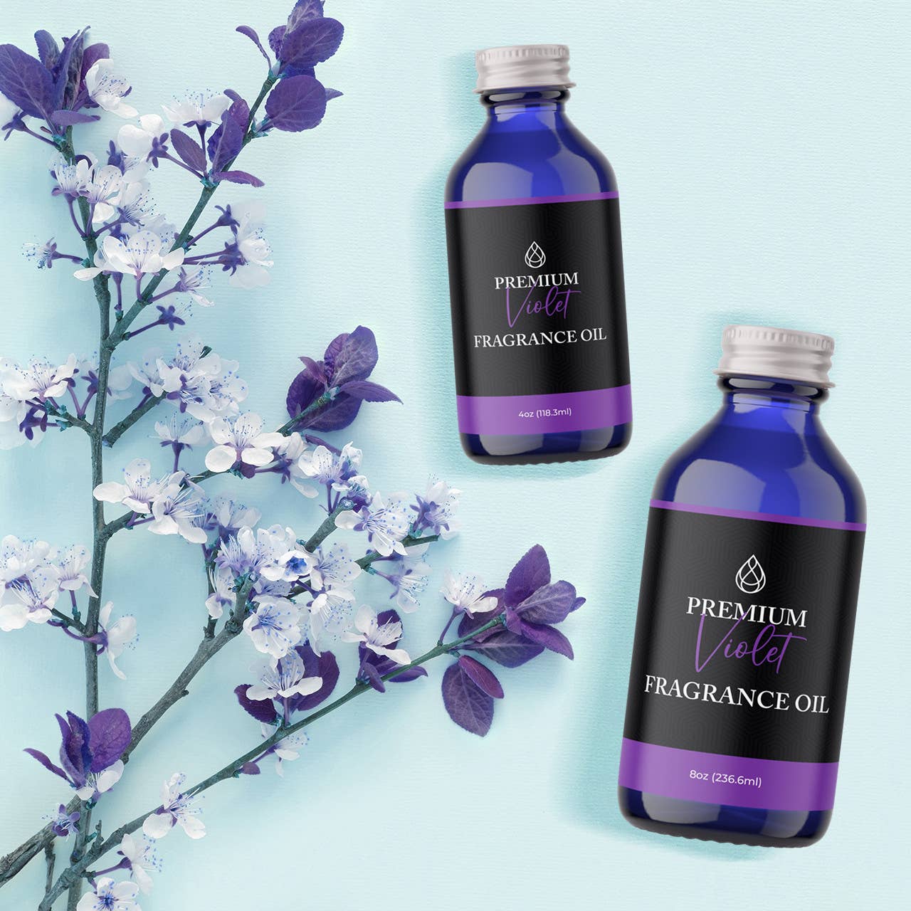 The Midwest Sea Salt Company - Wholesale Fragrance Oil - Violet Premium Fragrance Oil3