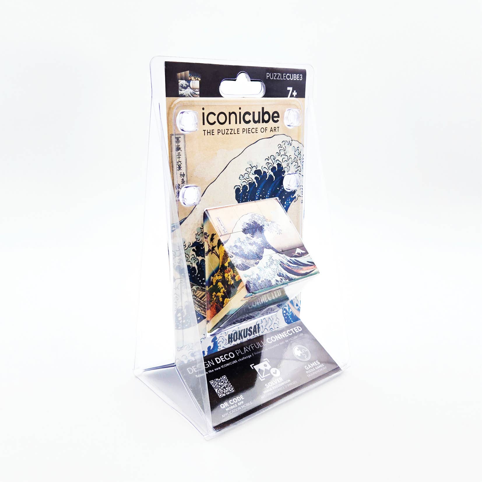 ICONICUBE – wholesale Puzzle – Adult – HOKUSAI PUZZLE CUBE 3x32