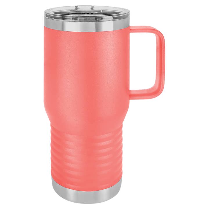 Acential Drinkware - Wholesale Insulated Mug/Tumbler - Custom Engraved 20 oz Tumbler With Handle18
