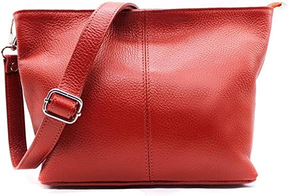 Ellas Trading – wholesale Shoulder bag – women's – Genuine Italian Leather Shoulder Messenger Bag1
