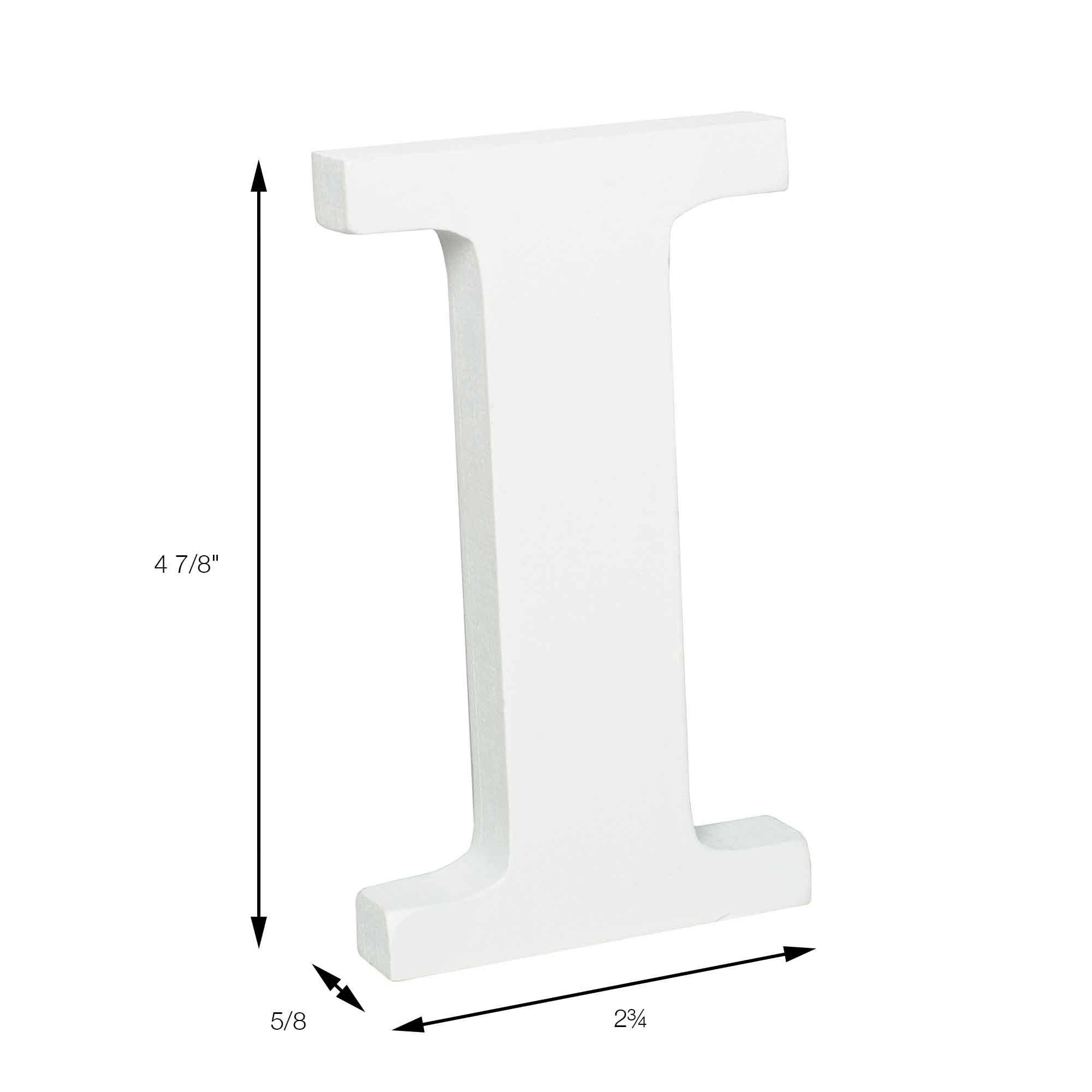 Portofino International Trading, USA - Wholesale Decorative Tabletop Object - Wood Letters - I1