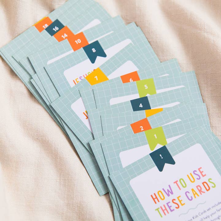 The Daily Grace Co - Wholesale Learning Cards - Kids & Baby - Life of Jesus Kids Cards Set