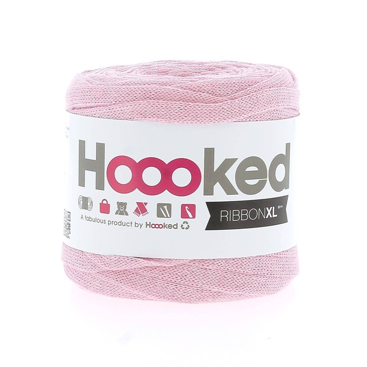 Hoooked Yarns - Vendita all'ingrosso Lana - Filo di tessuto riciclato Ribbon XL 125 g28