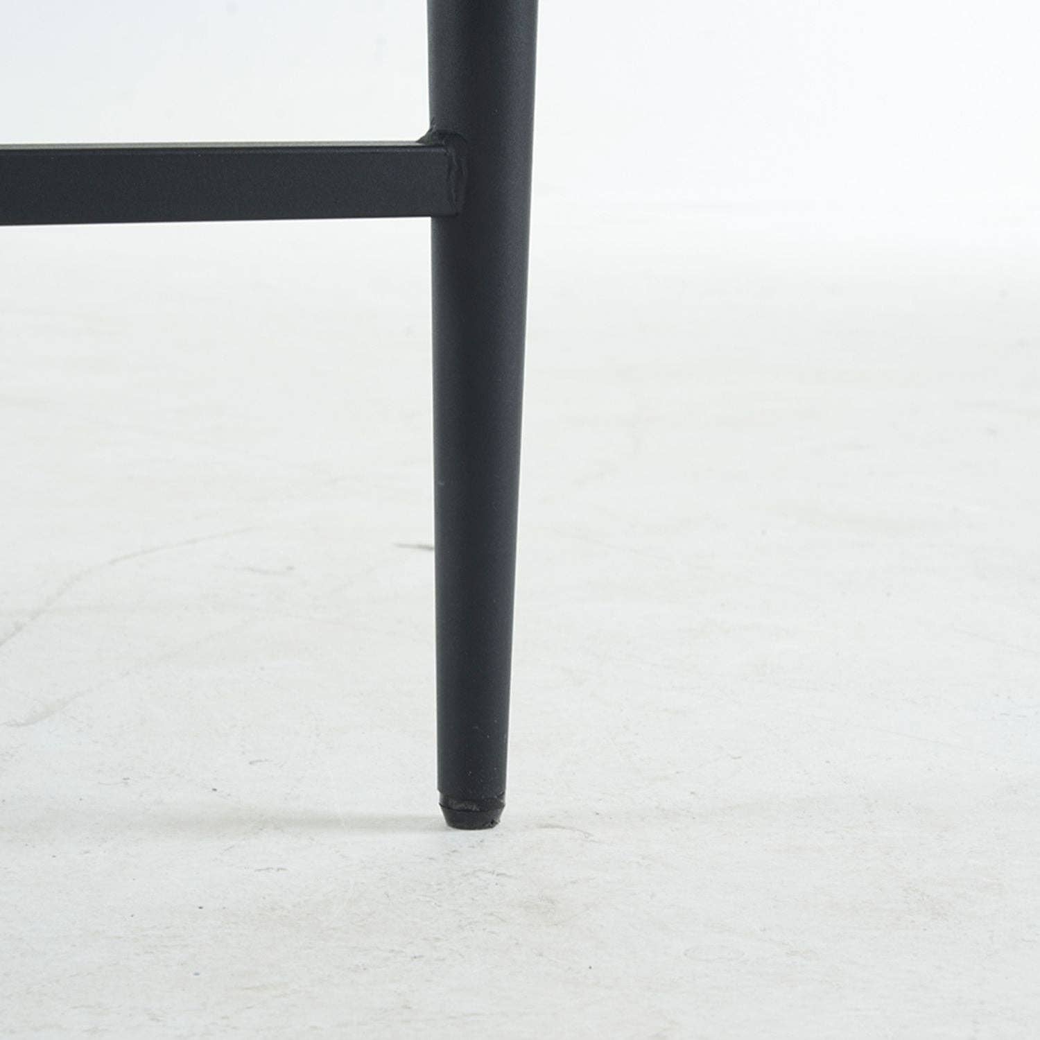 BlakOutlet - Wholesale Krukje - Moderne gestoffeerde barkrukken set van 2, Bouclé stof counterhoogte stoelen18