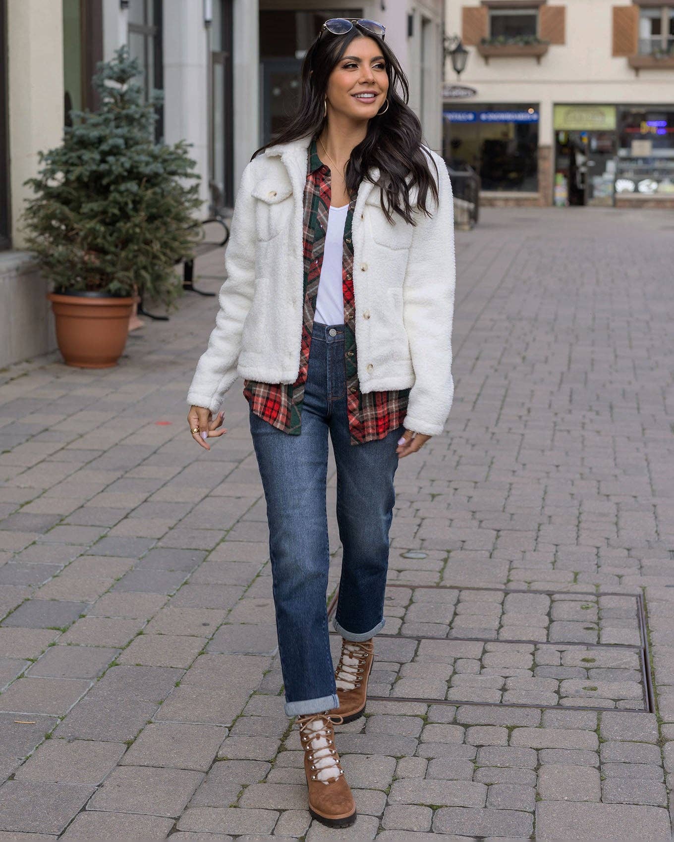 Creme Fleecejakke for engroshandel på Faire3