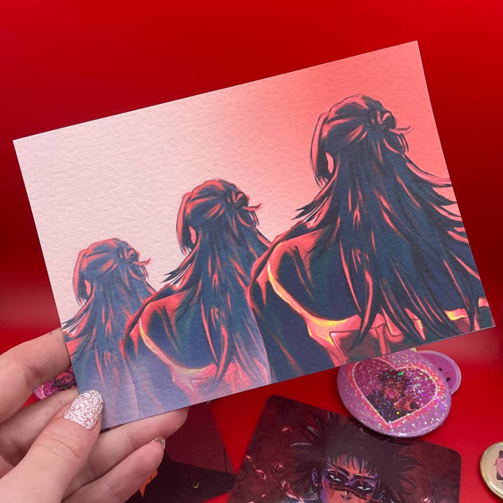 Impression artistique Geto Suguru JJK, illustration d'anime et de manga (copie) pour la vente par Elegant Potato Anime