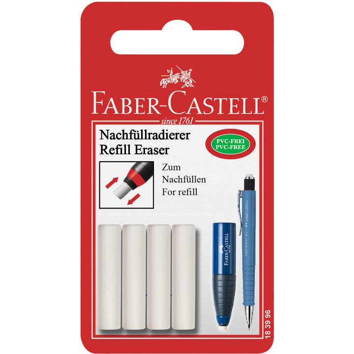 Faber-Castell / Creativity for Kids - Wholesale Eraser - Eraser Refills Faber-Castell Poly Matic Mechanical Pencils
