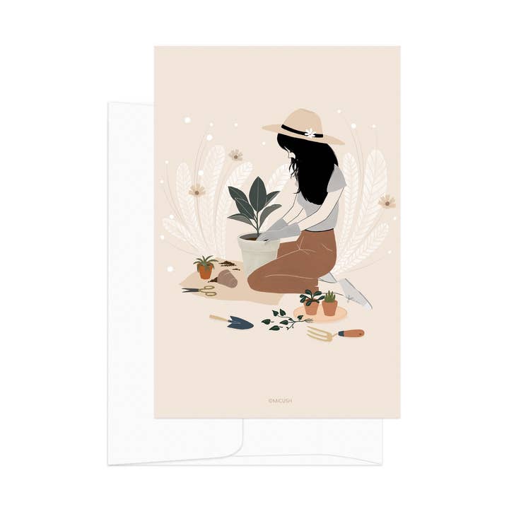 Kaart - Living Garden No.4 voor wholesale door Micush