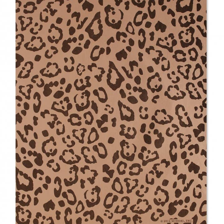 MIDORI Inc. - Wholesale Inpakpapier - Luipaard - Perzik/Koper Metallic1