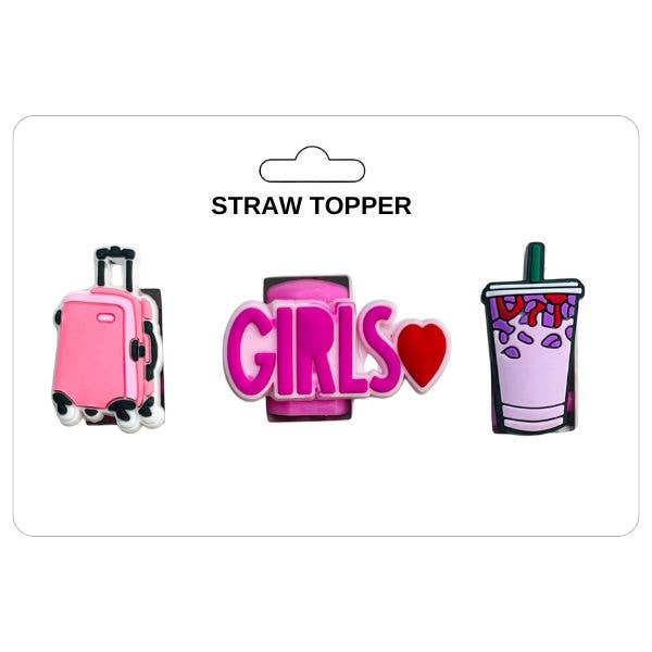 Queens Designs - Wholesale Drinking Straw - Straw Toppers5