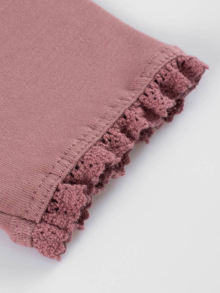 BENNIE KIDS - Wholesale Fashion Leggings - Kids - Legging with embroidery on the cuff2