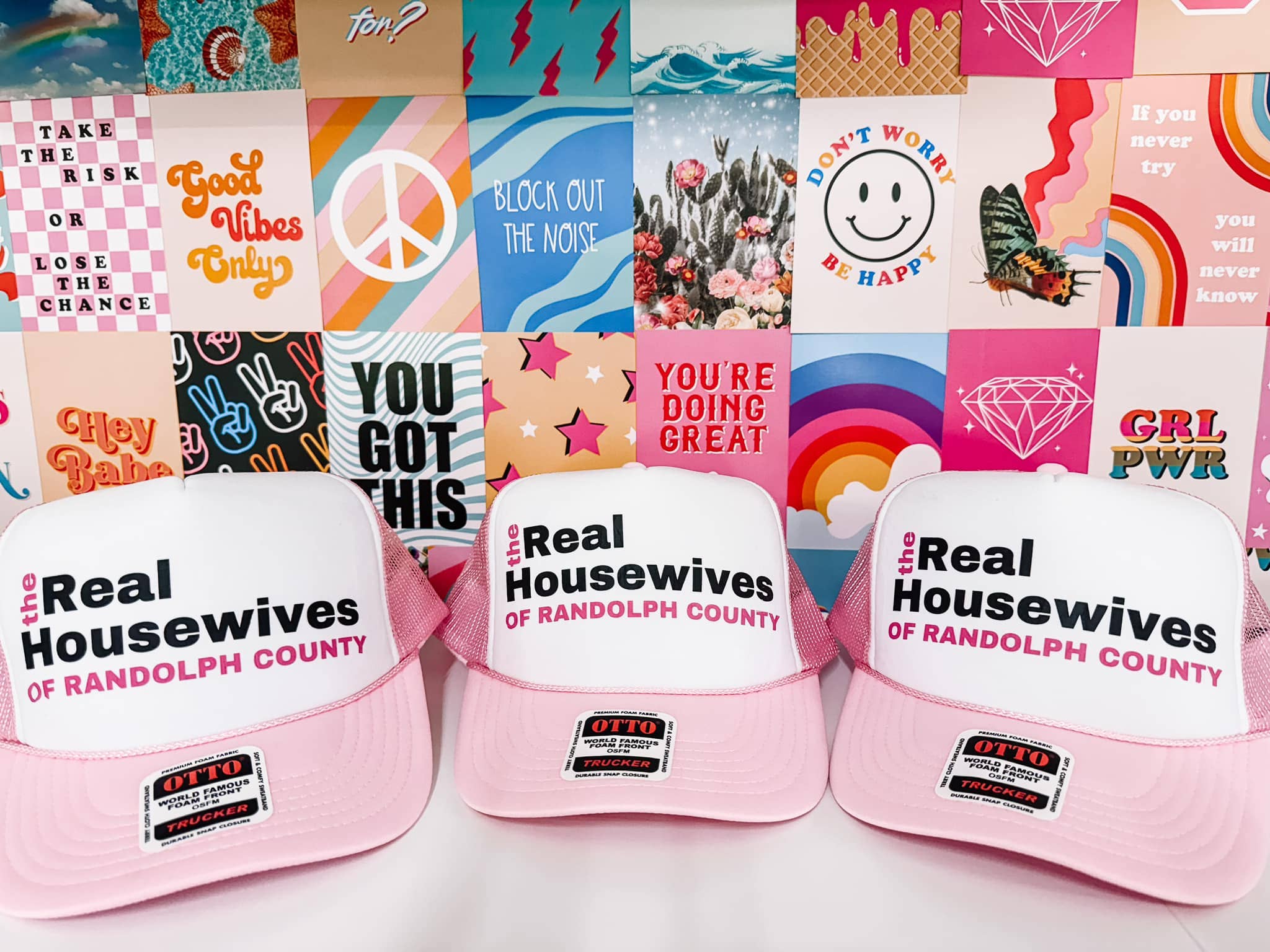 ZZ Threadz – boné - Mulher por atacado – O chapéu das verdadeiras donas de casa do caminhoneiro, personalizado1