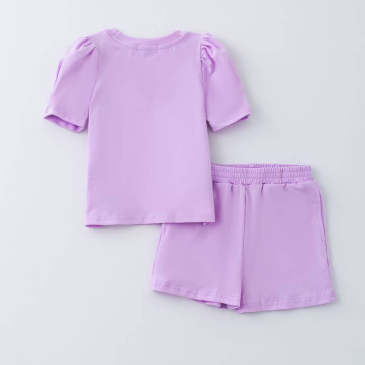 Clover Cottage - Wholesale Top & Short Set - Kids - Mermaid Sequin Girls Set