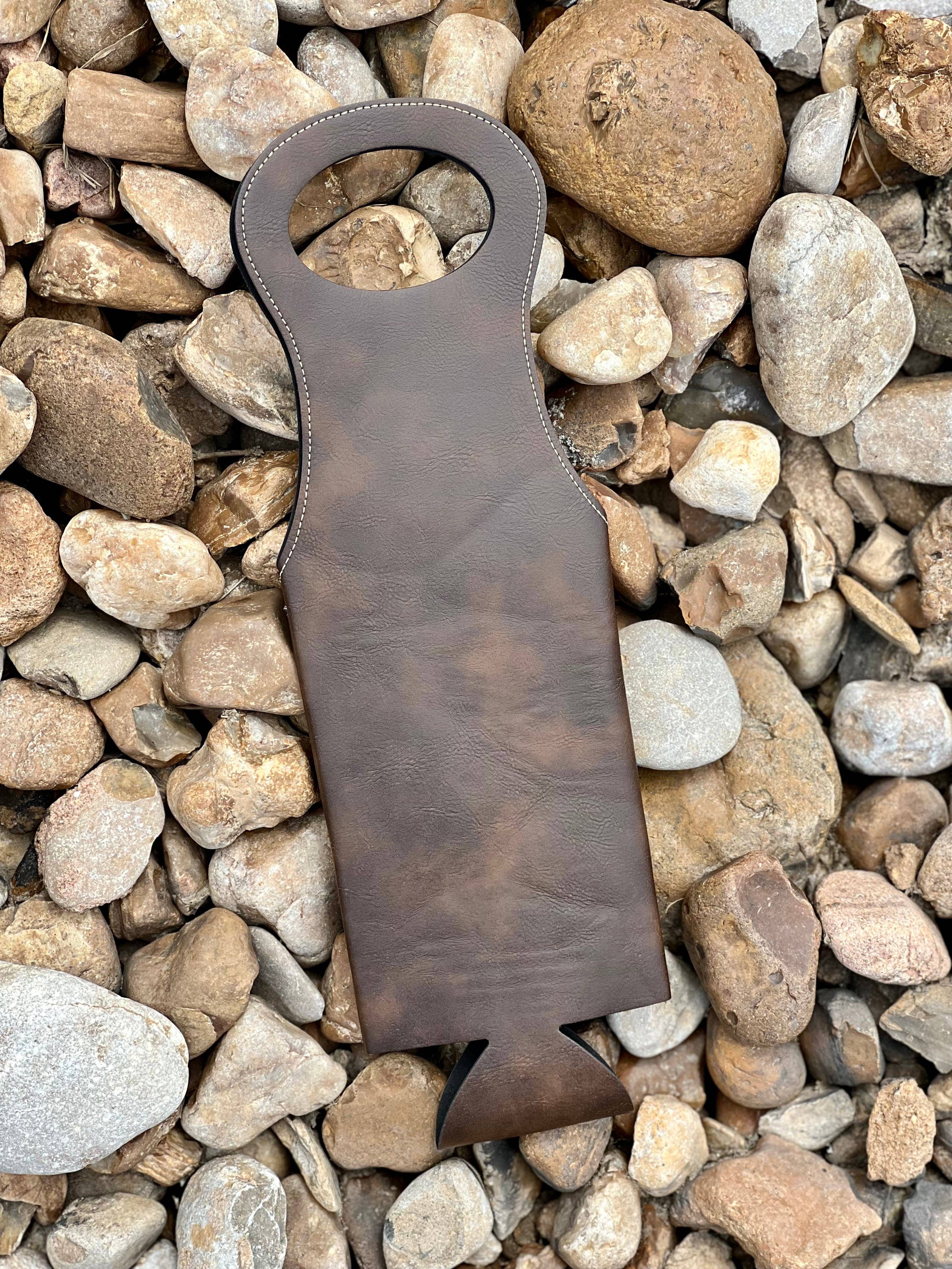 KW Custom Creations - Wholesale Wine Gift Bag - Leatherette Wine Bag5