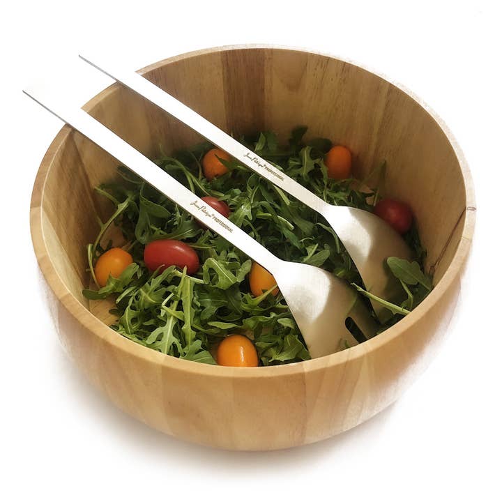 Family-Size Salad Bowl & S/S Salad Serve for wholesale by Jean Patrique Cookware