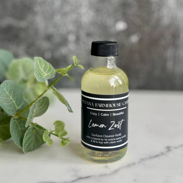 Surface Cleaner Refill - Backroads - 2-Ounces for wholesale by Montana Farmhouse Candles