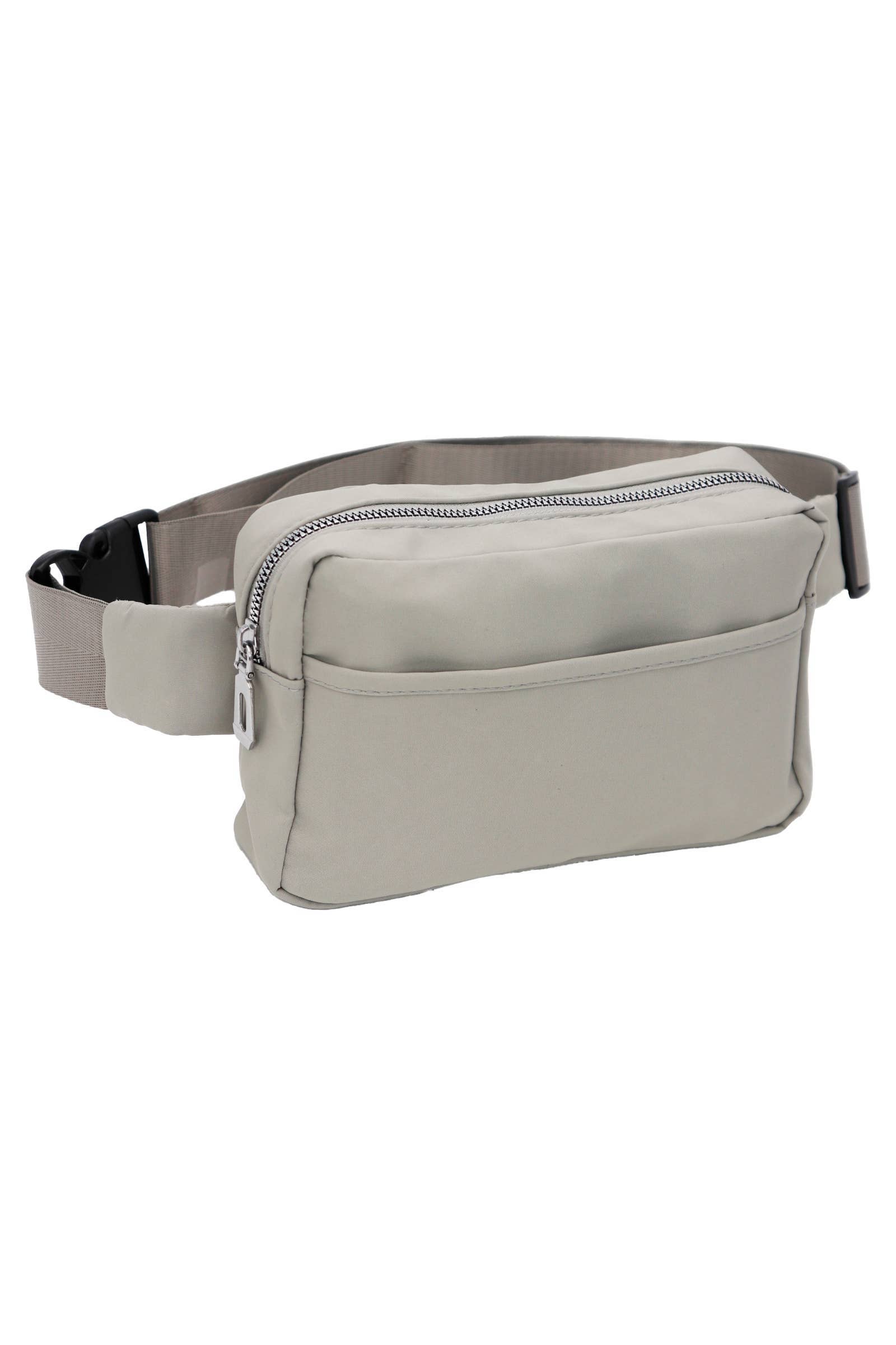 ASSORTED Minimal Matte Neutral Solid Belt Bag Fanny Pack for wholesale on Faire3