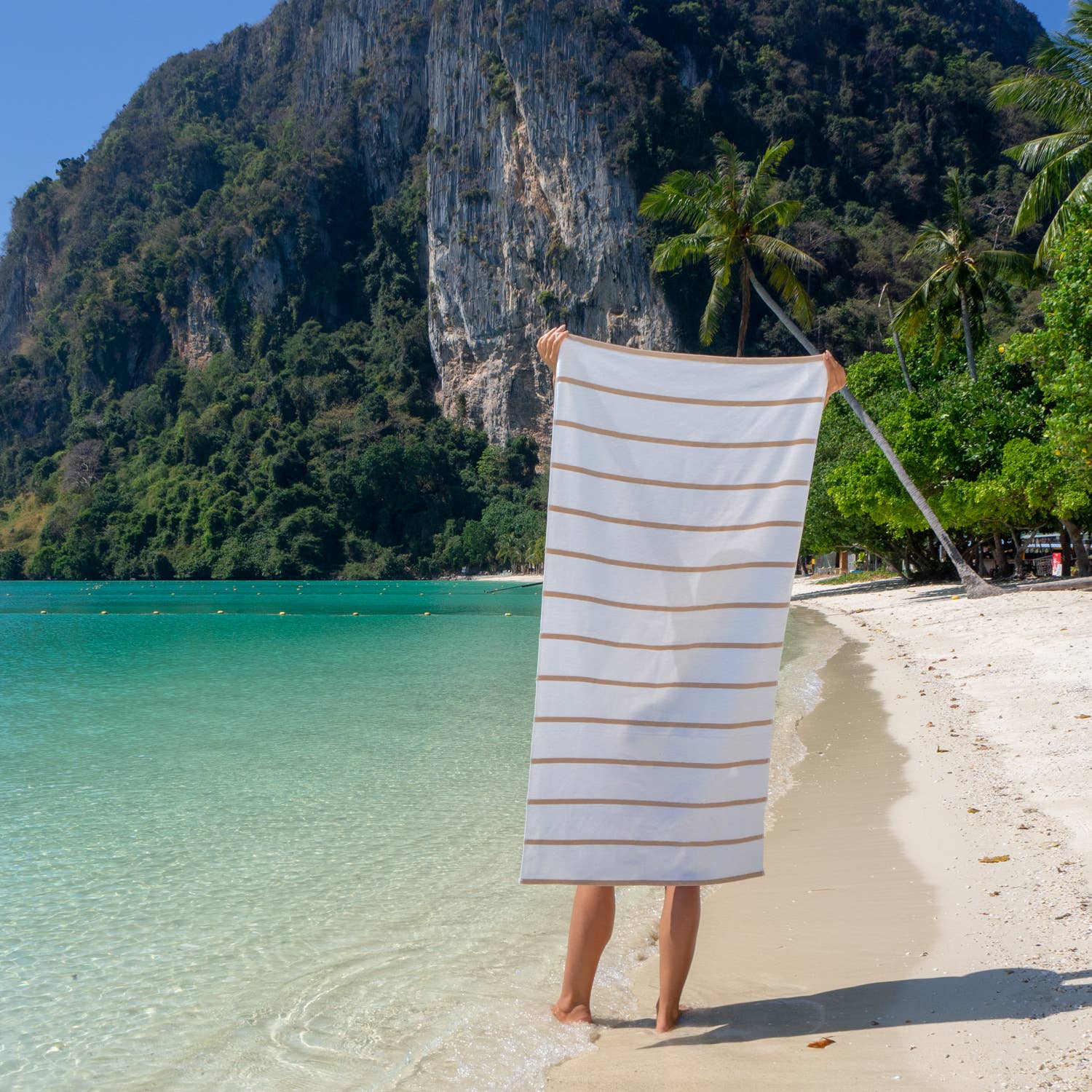 Arkwright Home - Wholesale Beach Towel - Las Rayas Striped Pool/Beach Towel 8