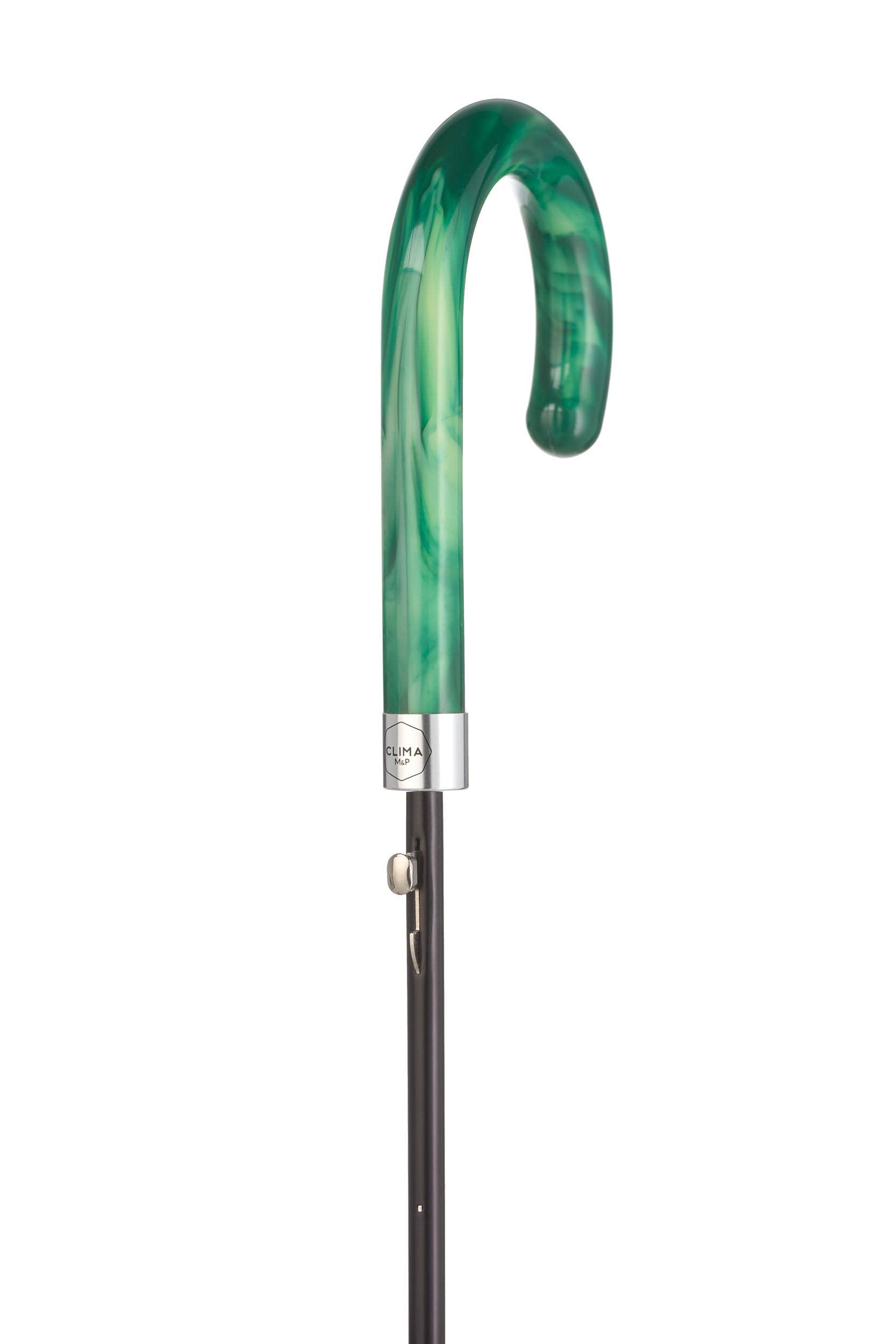 Clima Umbrellas - Wholesale Umbrella - Women's - “Aqua” Transparent Long Auto Umbrella | Marbled handle10