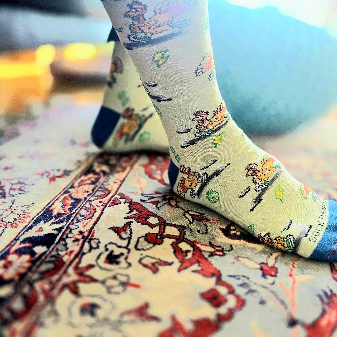 Sock Panda - Wholesale Socks - Unisex - Running Turkey Socks from the Sock Panda (Adult Large) - Turkey Trot1